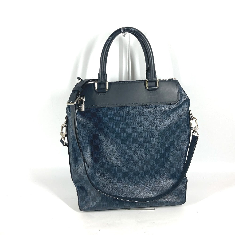 Elegant Women's Shoulder Bag | LOUIS VUITTON Shoulder Bag Damier Cobalt Canvas Navy Damier Cobalt Greenwich mens