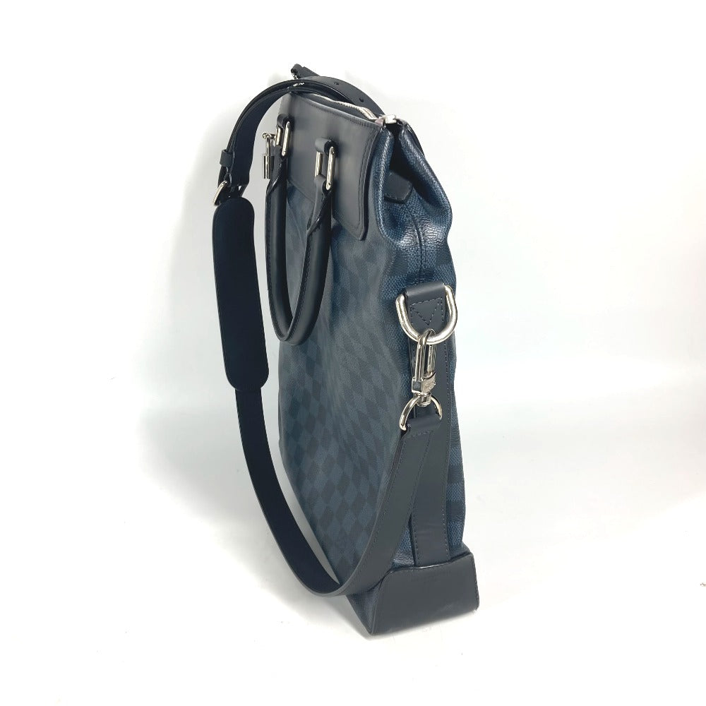 Elegant Women's Shoulder Bag | LOUIS VUITTON Shoulder Bag Damier Cobalt Canvas Navy Damier Cobalt Greenwich mens