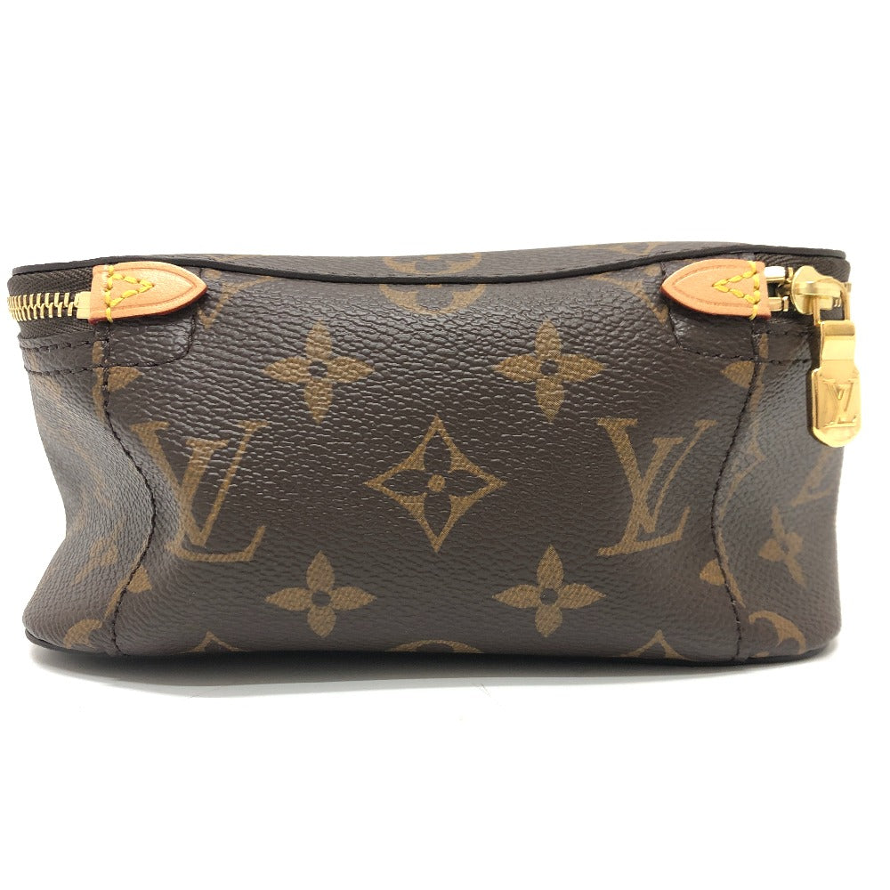 LOUIS VUITTON Cosmetics Pouch Monogram canvas Brown Monogram Cube de Langemont PM Women