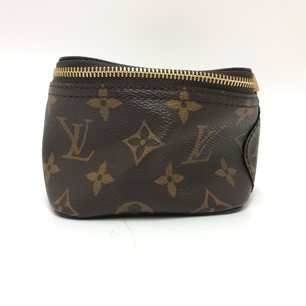 LOUIS VUITTON Cosmetics Pouch Monogram canvas Brown Monogram Cube de Langemont PM Women