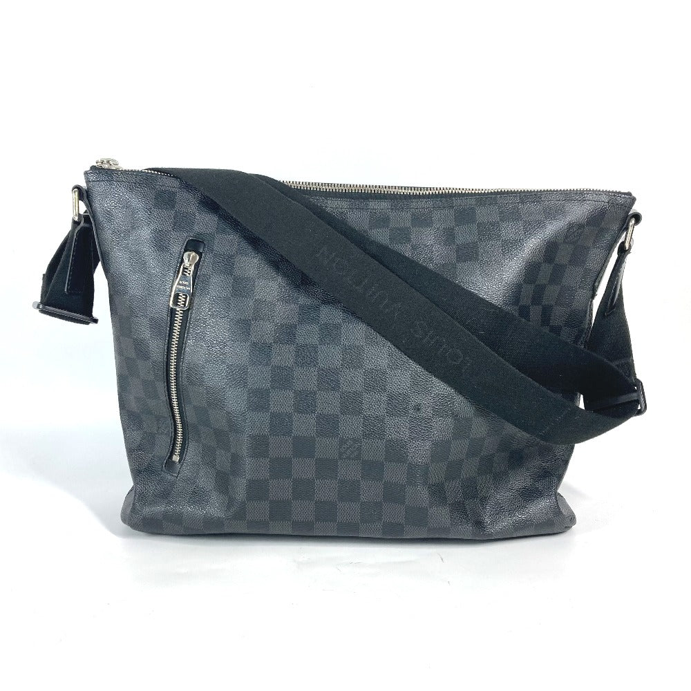 Elegant Women's Shoulder Bag | LOUIS VUITTON Shoulder Bag Damier Grafitto Canvas black Damier Grafitte Mick MM mens