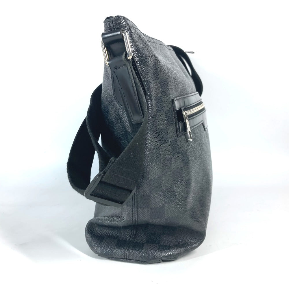 Elegant Women's Shoulder Bag | LOUIS VUITTON Shoulder Bag Damier Grafitto Canvas black Damier Grafitte Mick MM mens