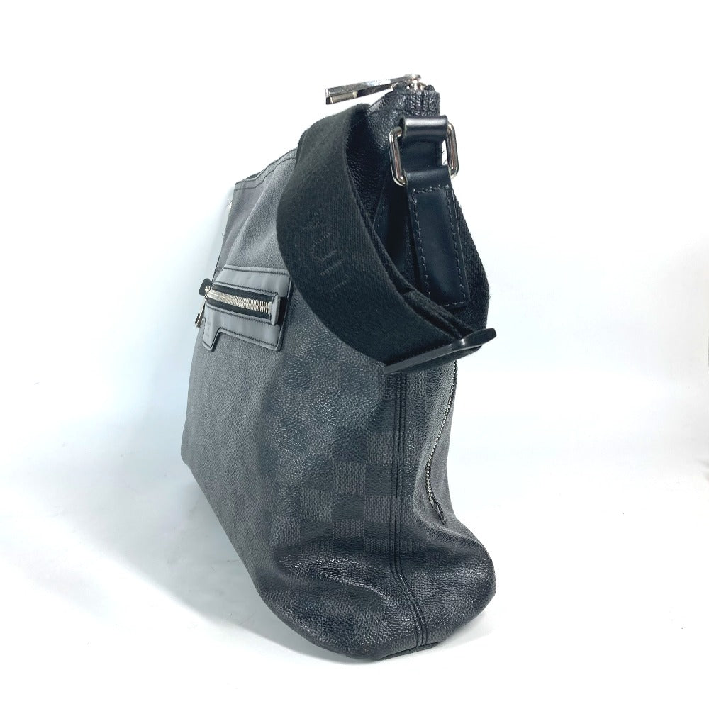 Elegant Women's Shoulder Bag | LOUIS VUITTON Shoulder Bag Damier Grafitto Canvas black Damier Grafitte Mick MM mens
