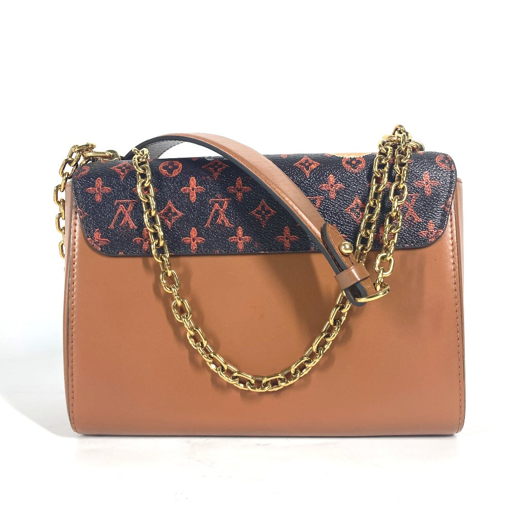 LOUIS VUITTON Shoulder Bag Monogram canvas Brown Monogram Catgram Cat Sac Twist MM
