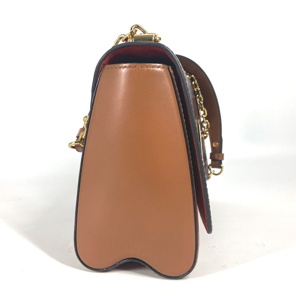 LOUIS VUITTON Shoulder Bag Monogram canvas Brown Monogram Catgram Cat Sac Twist MM