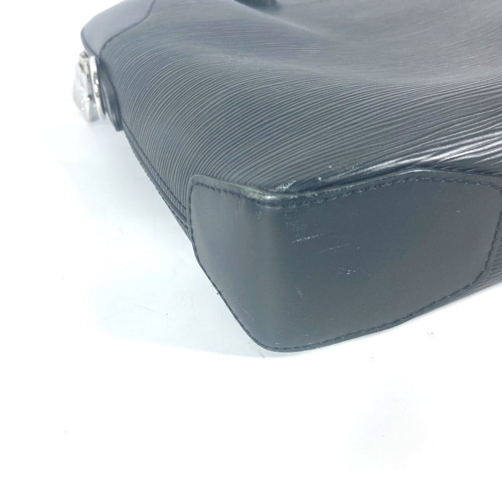 LOUIS VUITTON Business bag M51689 Epi Leather black Epi Oliver mens