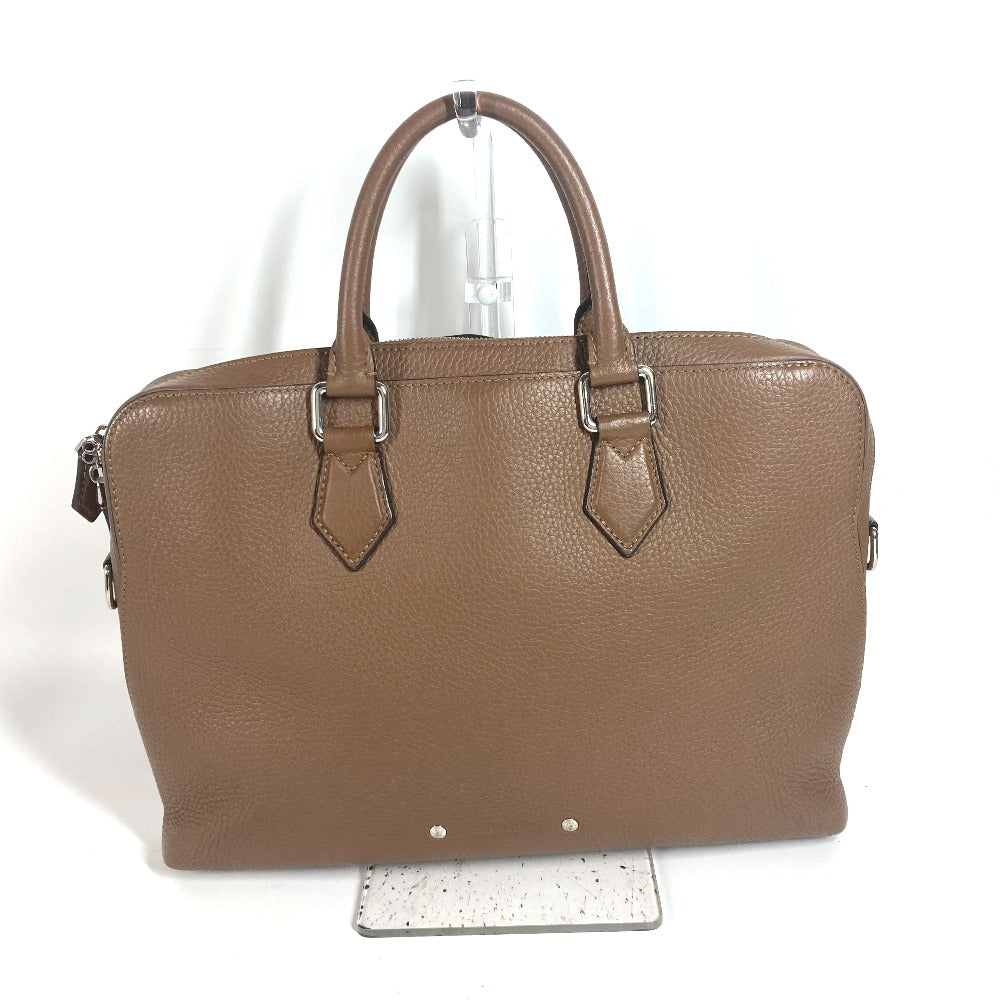 LOUIS VUITTON Handbag Taurillon Clemence Leather Brown Armando Briefcase PM unisex(Unisex)