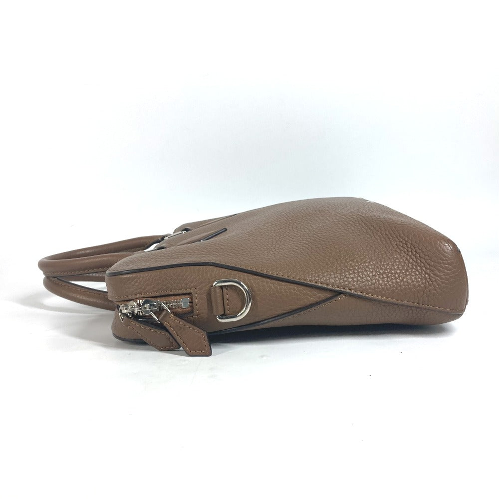 Luxury Women's Handbag | LOUIS VUITTON Handbag Taurillon Clemence Leather Brown Armando Briefcase PM unisex(Unisex)