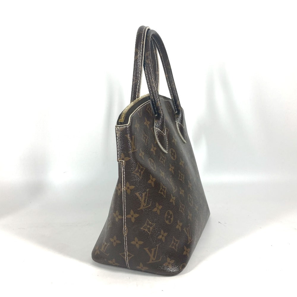 LOUIS VUITTON Handbag , shiny monogram canvas Brown Shiny monogram LockitPM Women