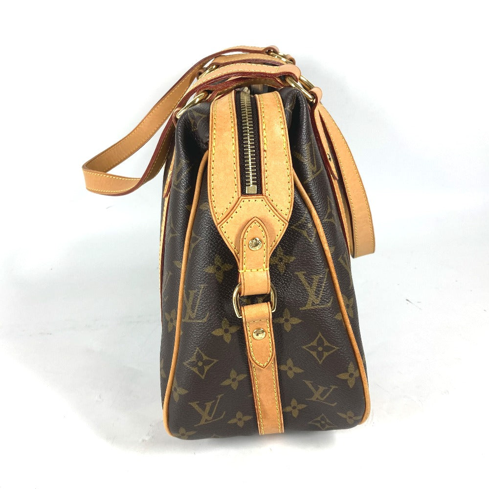 LOUIS VUITTON Shoulder Bag Monogram canvas Brown Monogram Stresa PM Women