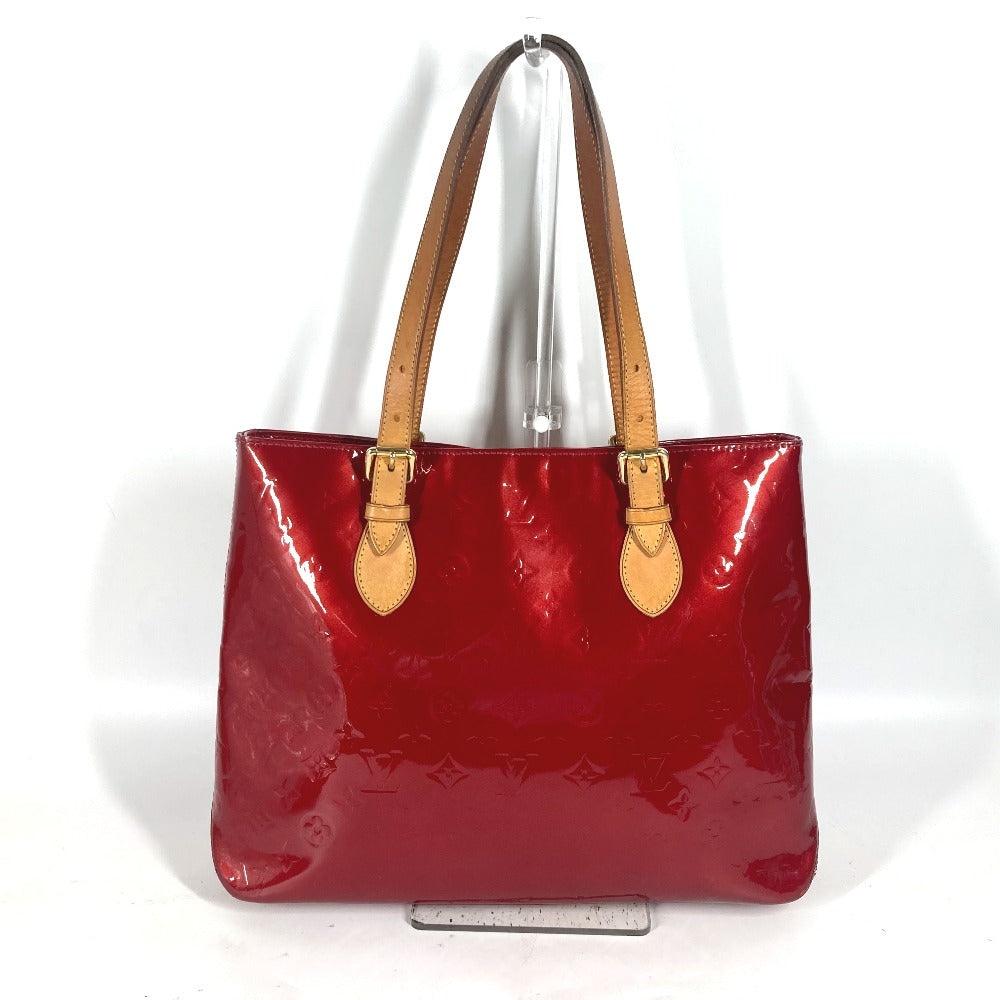LOUIS VUITTON Shoulder Bag Monogram Vernis Red Monogram Vernis Brentwood Women