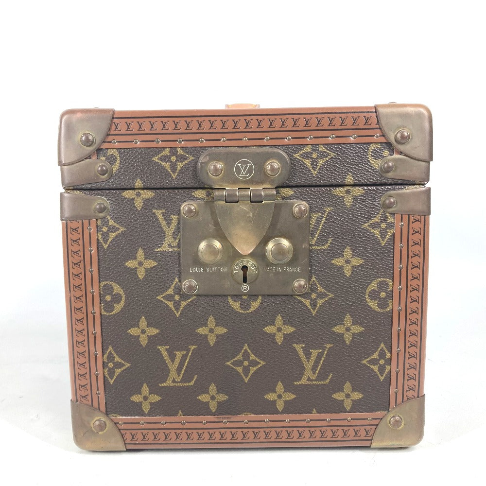 LOUIS VUITTON trunk Monogram canvas Brown Monogram Bowat Flakon mens(Unisex)