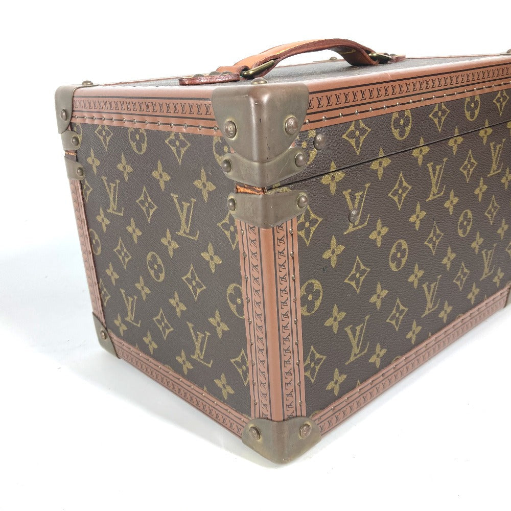LOUIS VUITTON trunk Monogram canvas Brown Monogram Bowat Flakon mens(Unisex)