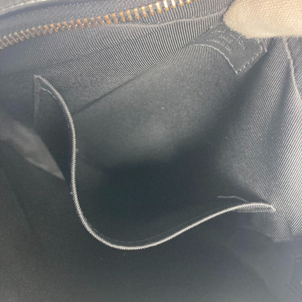 LOUIS VUITTON Shoulder Bag Damier Anfini Leather black Damier Anfini Pochette District mens