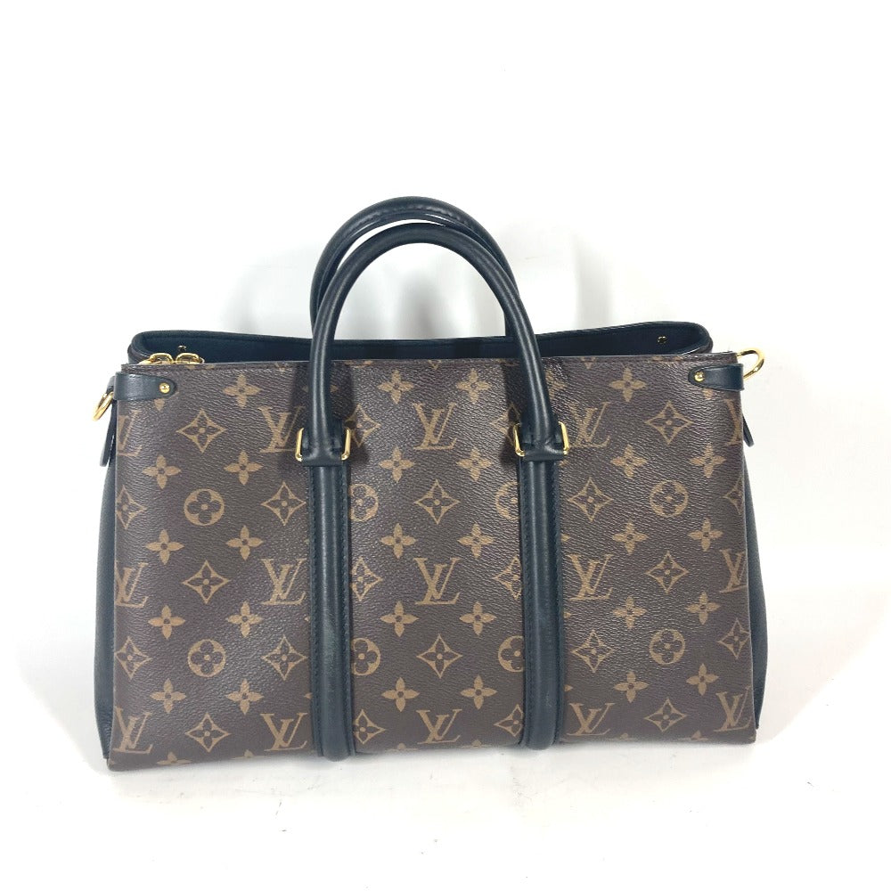LOUIS VUITTON Handbag Monogram canvas Brown Monogram Sufro NV MM Women