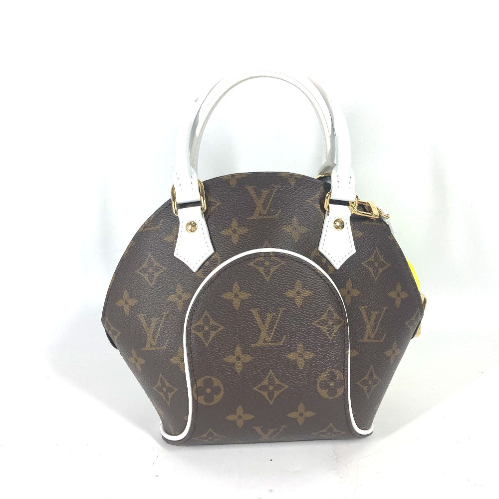 LOUIS VUITTON Handbag Monogram Vernis, Leather Brown Monogram LV Match Ellipse MM Women