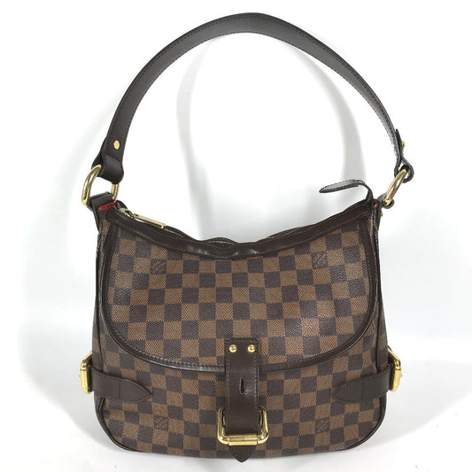LOUIS VUITTON Shoulder Bag Damier canvas Brown Damier Highbury Women