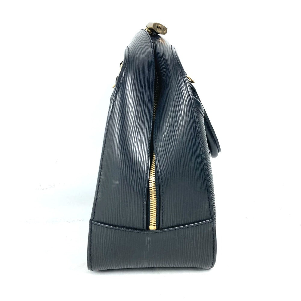 LOUIS VUITTON Handbag Epi Leather black Epi Special Order Deauville Women