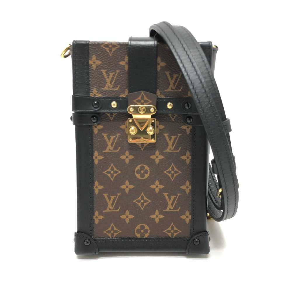 LOUIS VUITTON Shoulder Bag Monogram canvas Brown Monogram Pochette Trunk Vertical