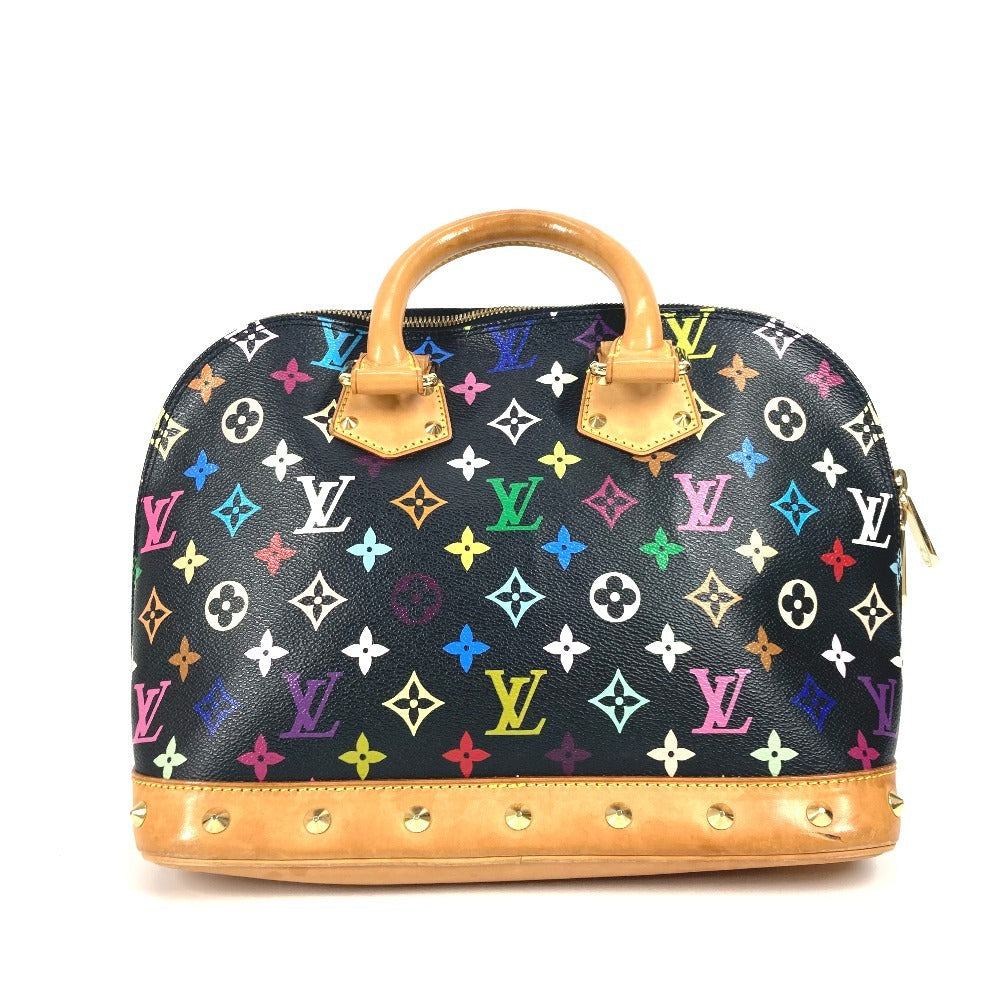 LOUIS VUITTON Handbag �@ Monogram multicolor canvas black Monogram multicolor Alma PM Women