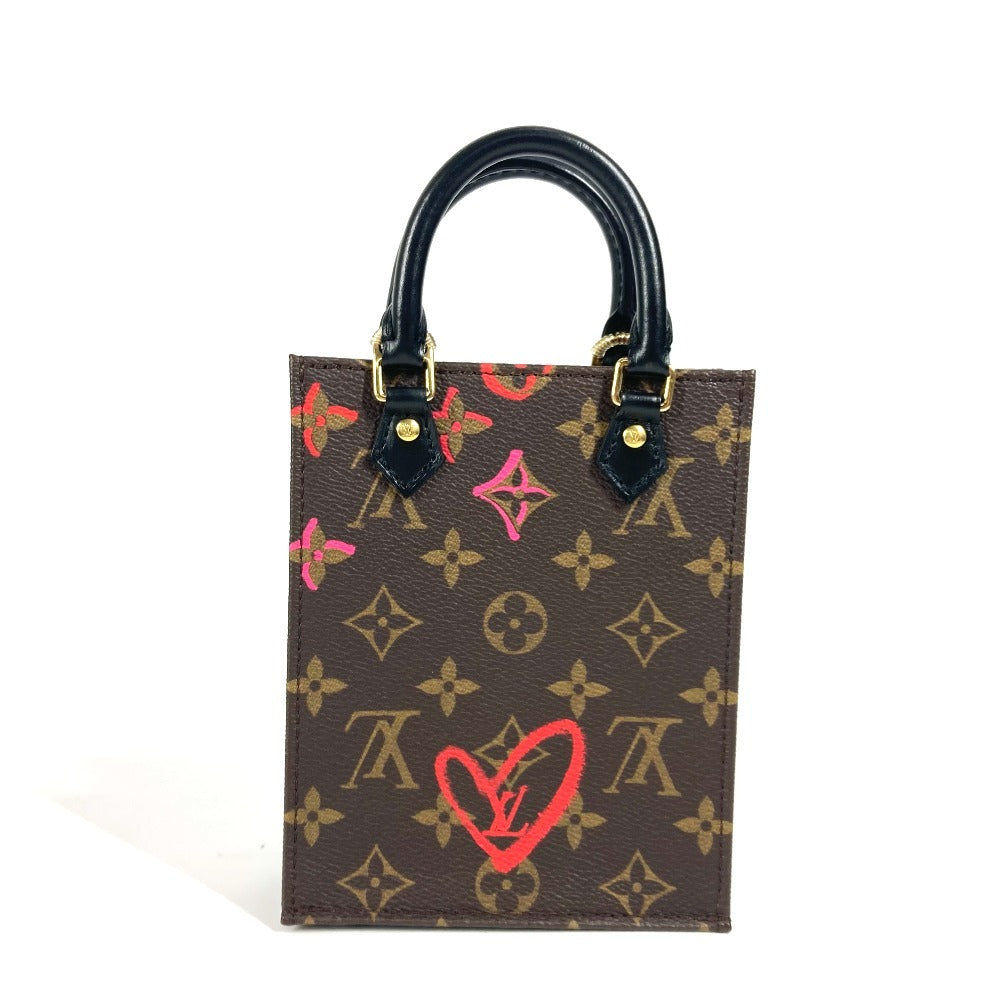 LOUIS VUITTON Shoulder Bag Monogram canvas Brown Monogram Fall in Love China Limited Petit Sac Plat