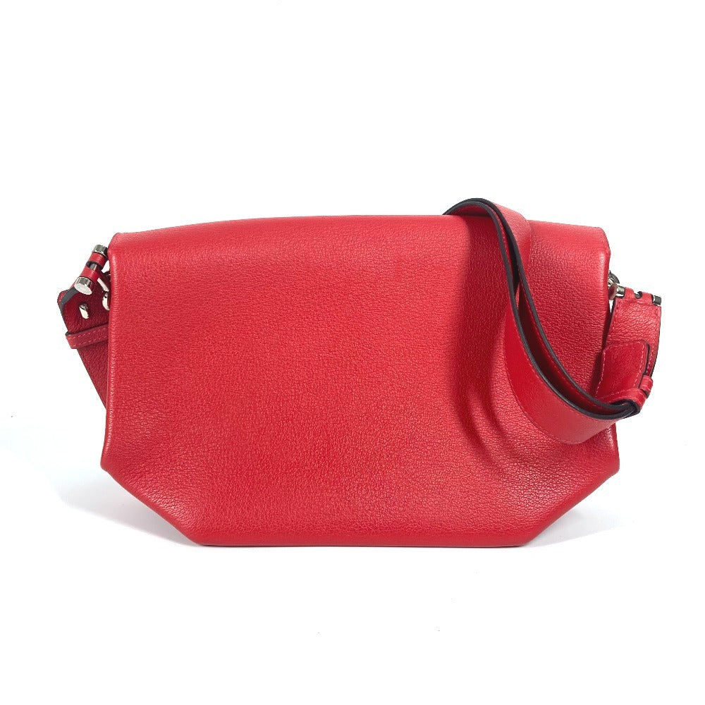 HERMES Shoulder Bag , Taurillon ClemenceNovillo Red Opli 28 Opli 28 Women