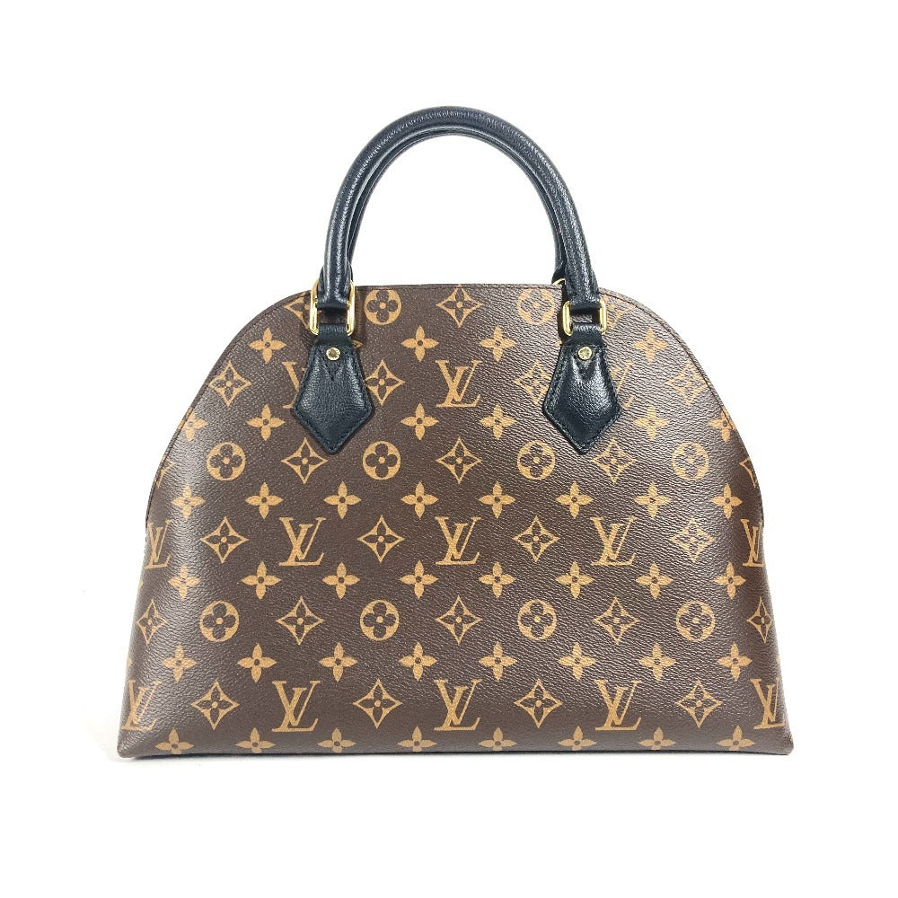 LOUIS VUITTON Handbag Monogram canvas Brown Monogram Almine toe bag Women