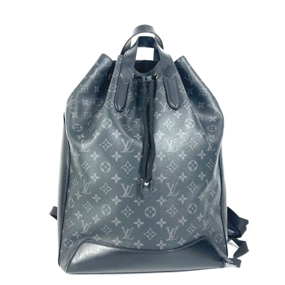 LOUIS VUITTON Backpack Monogram Eclipse Canvas black Monogram Eclipse Backpack explorer unisex(Unisex)