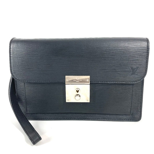 LOUIS VUITTON Clutch bag Epi Leather black Epi Neo Bellaia unisex(Unisex)