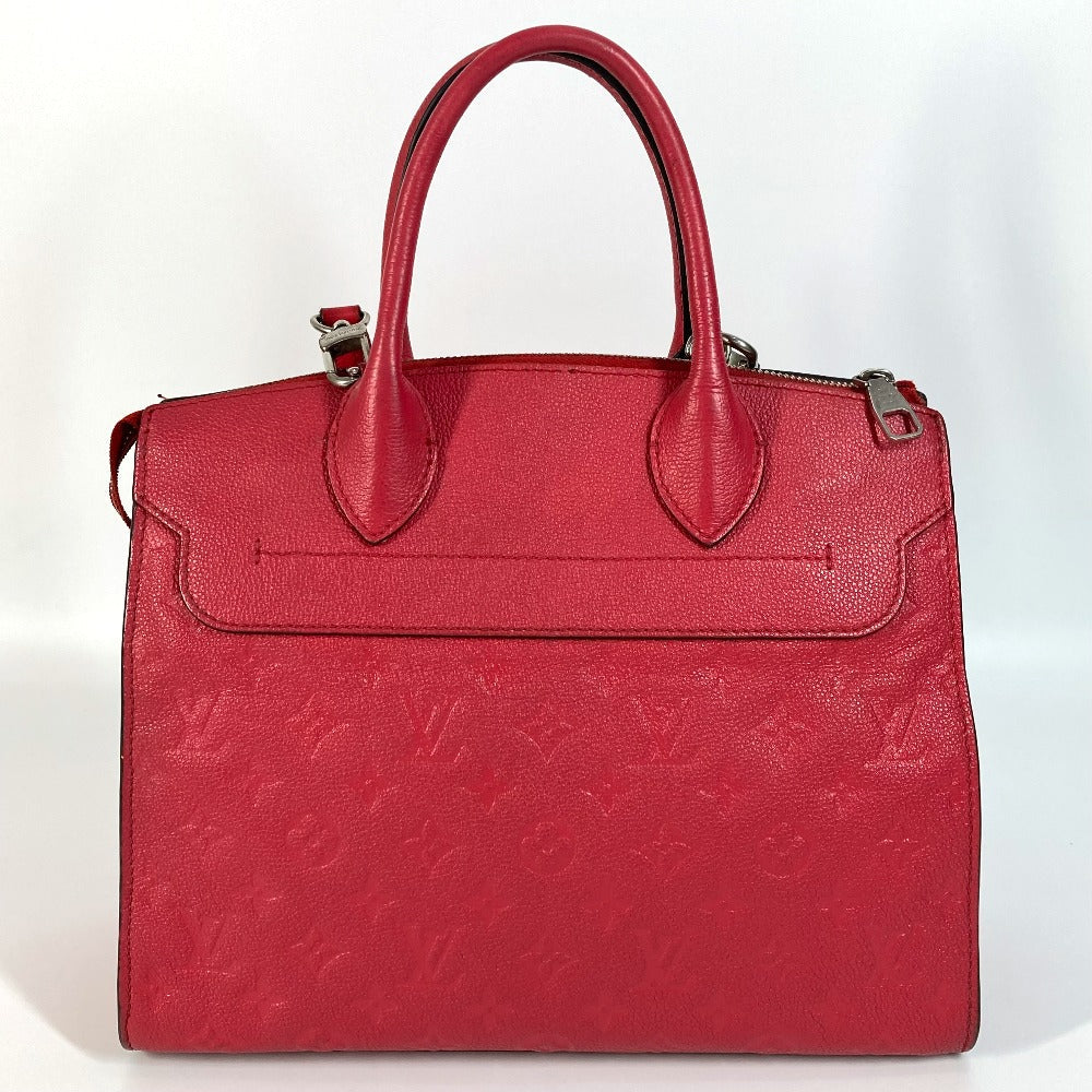 Luxury Women's Handbag | LOUIS VUITTON Handbag Monogram Ann Platt Leather Red type Monogram Ann Platt Ponneuf MM