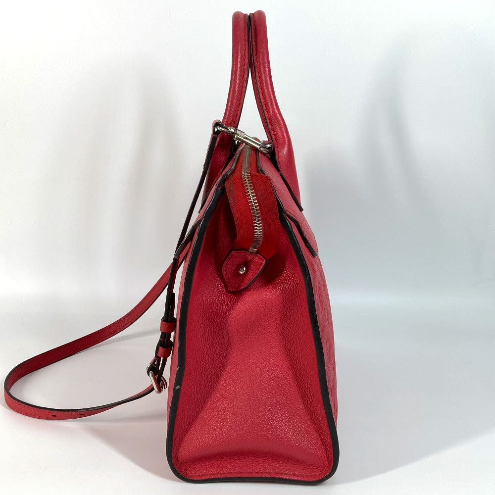 Luxury Women's Handbag | LOUIS VUITTON Handbag Monogram Ann Platt Leather Red type Monogram Ann Platt Ponneuf MM