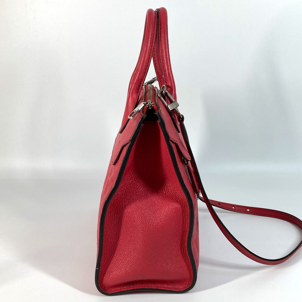 Luxury Women's Handbag | LOUIS VUITTON Handbag Monogram Ann Platt Leather Red type Monogram Ann Platt Ponneuf MM