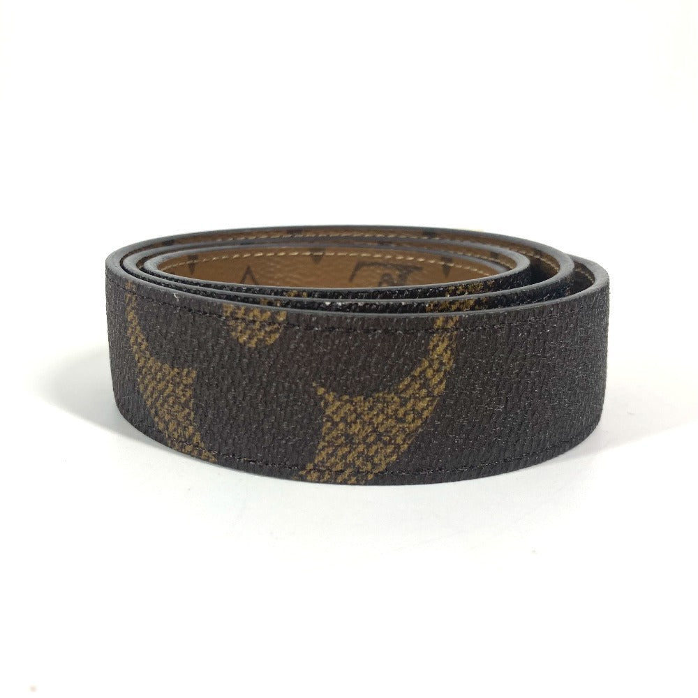 LOUIS VUITTON belt Monogram reverse canvas Brown Monogram reverse Santur LV Iconic