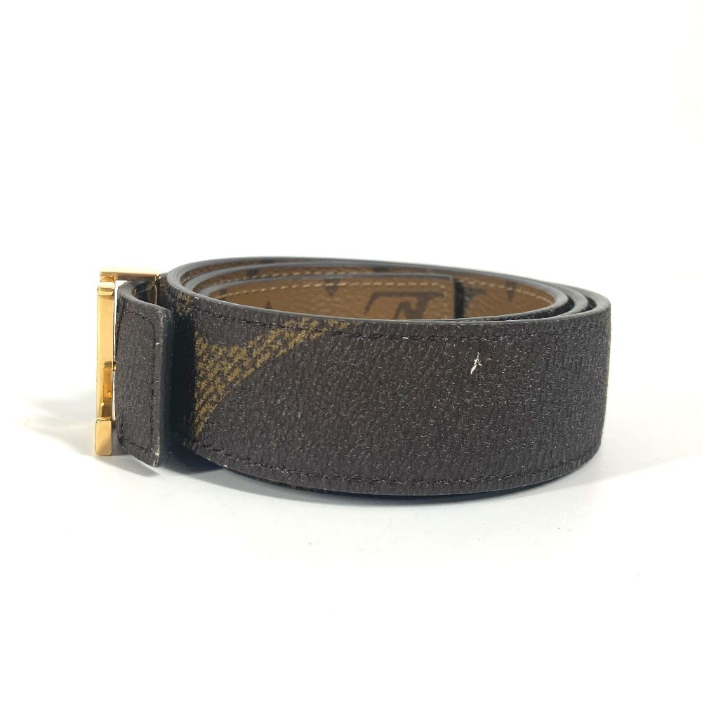 LOUIS VUITTON belt Monogram reverse canvas Brown Monogram reverse Santur LV Iconic