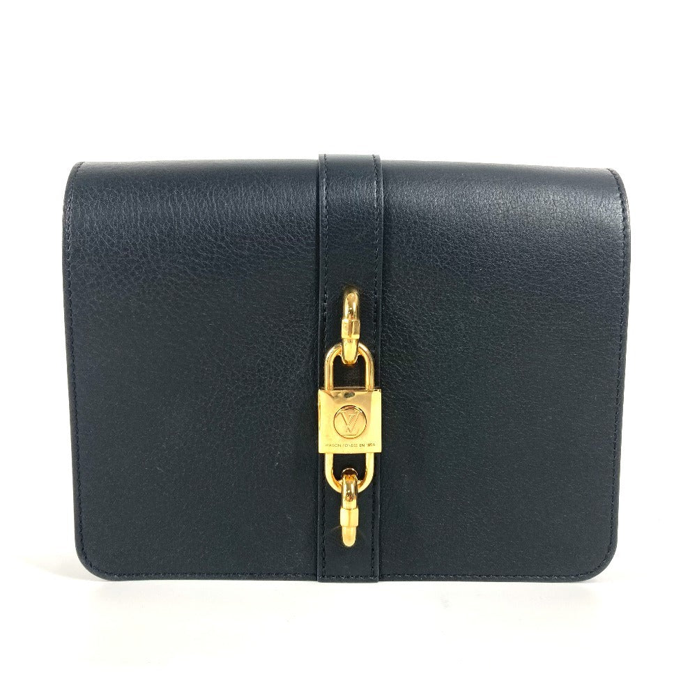 LOUIS VUITTON Shoulder Bag leather black rendezvous Women