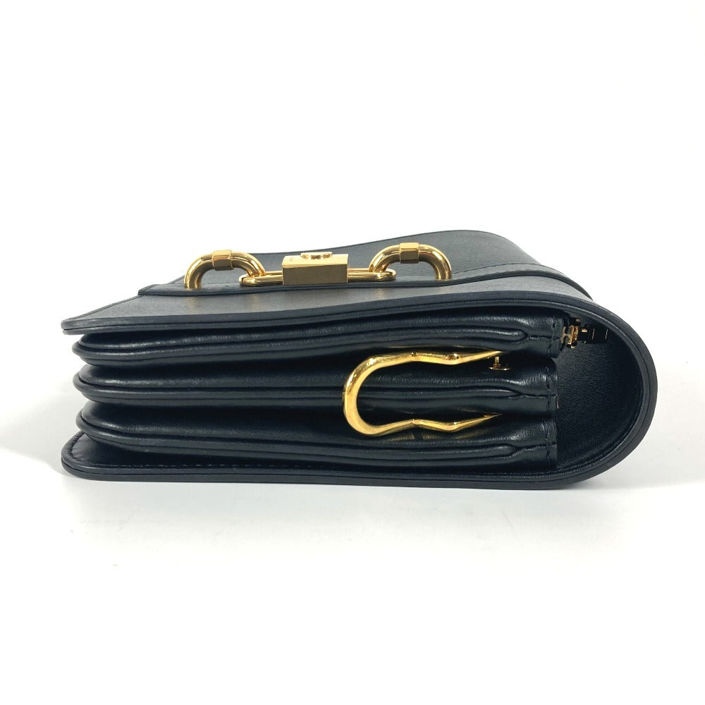 LOUIS VUITTON Shoulder Bag leather black rendezvous Women