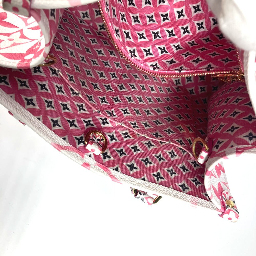 LOUIS VUITTON Shoulder Bag Monogram canvas pink monogram visor pool On the Go PM Women