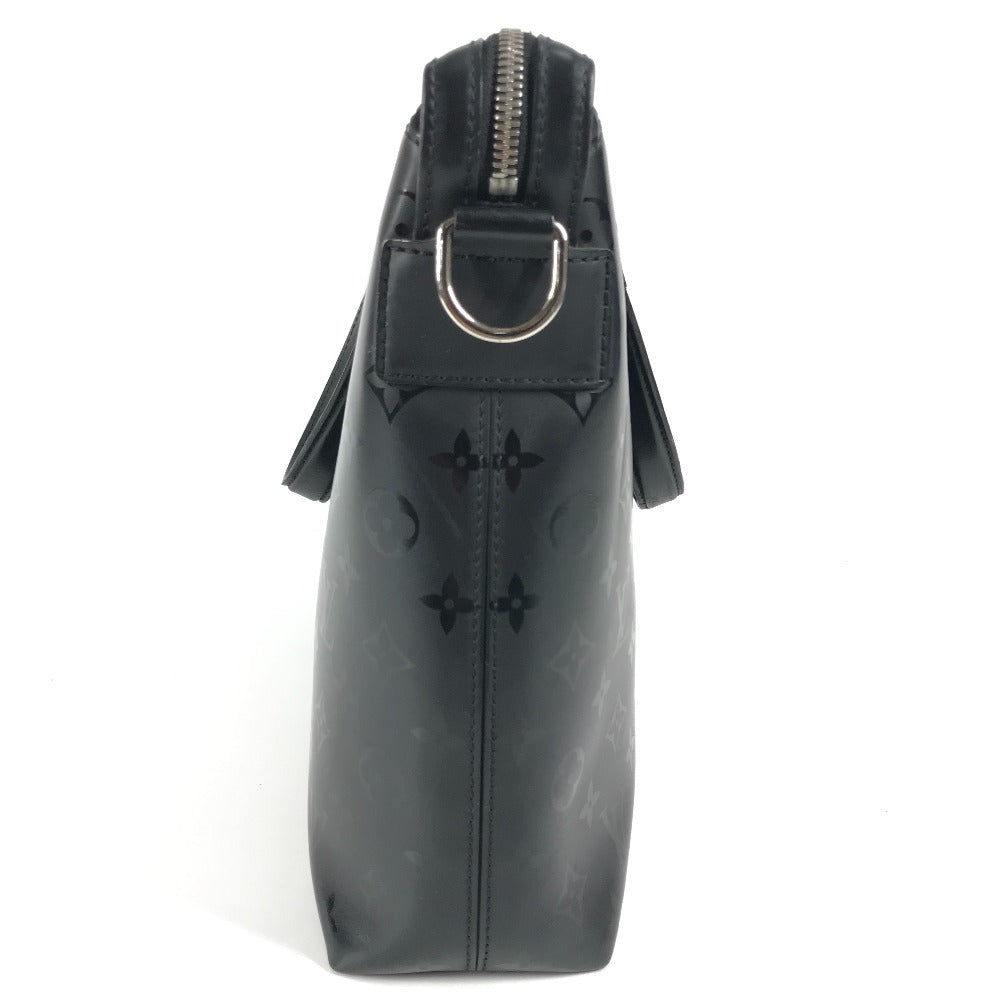 LOUIS VUITTON Business bag leather black Monogram Illusion Briefcase