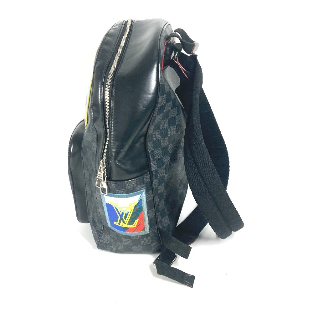 Luxury Women's Backpack | LOUIS VUITTON Backpack Damier Grafitto Canvas black Damier Graphite LV Alps Collection Backpack · Daypack