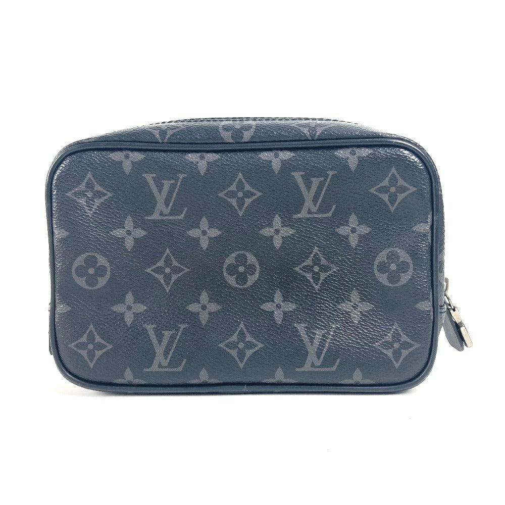 LOUIS VUITTON Pouch Monogram Eclipse Canvas black Monogram Eclipse True Wallet PM