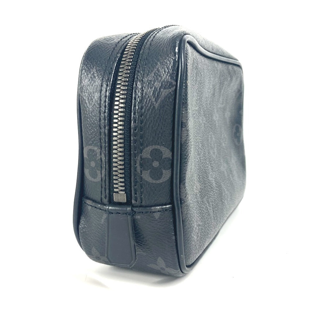 LOUIS VUITTON Pouch Monogram Eclipse Canvas black Monogram Eclipse True Wallet PM