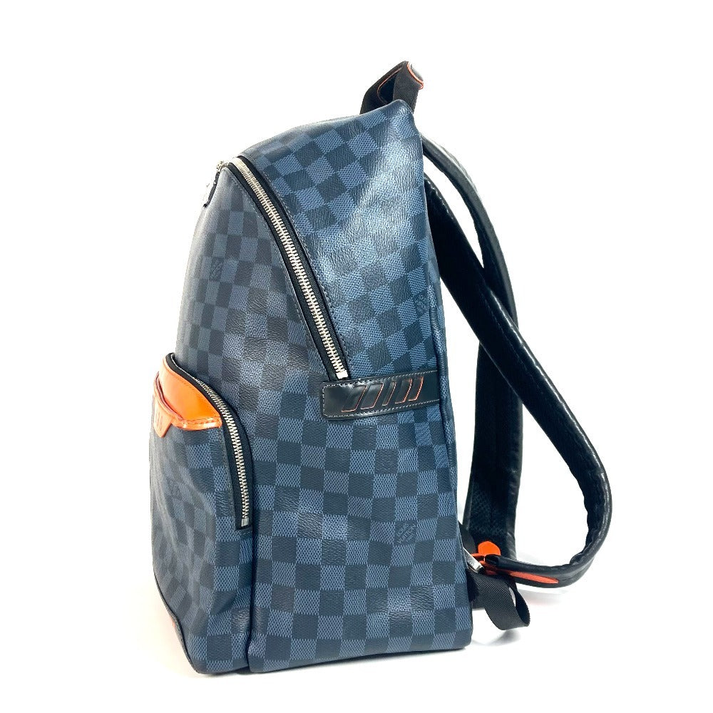 LOUIS VUITTON Backpack Damier Cobalt Canvas Navy Damier Cobalt Discovery backpack