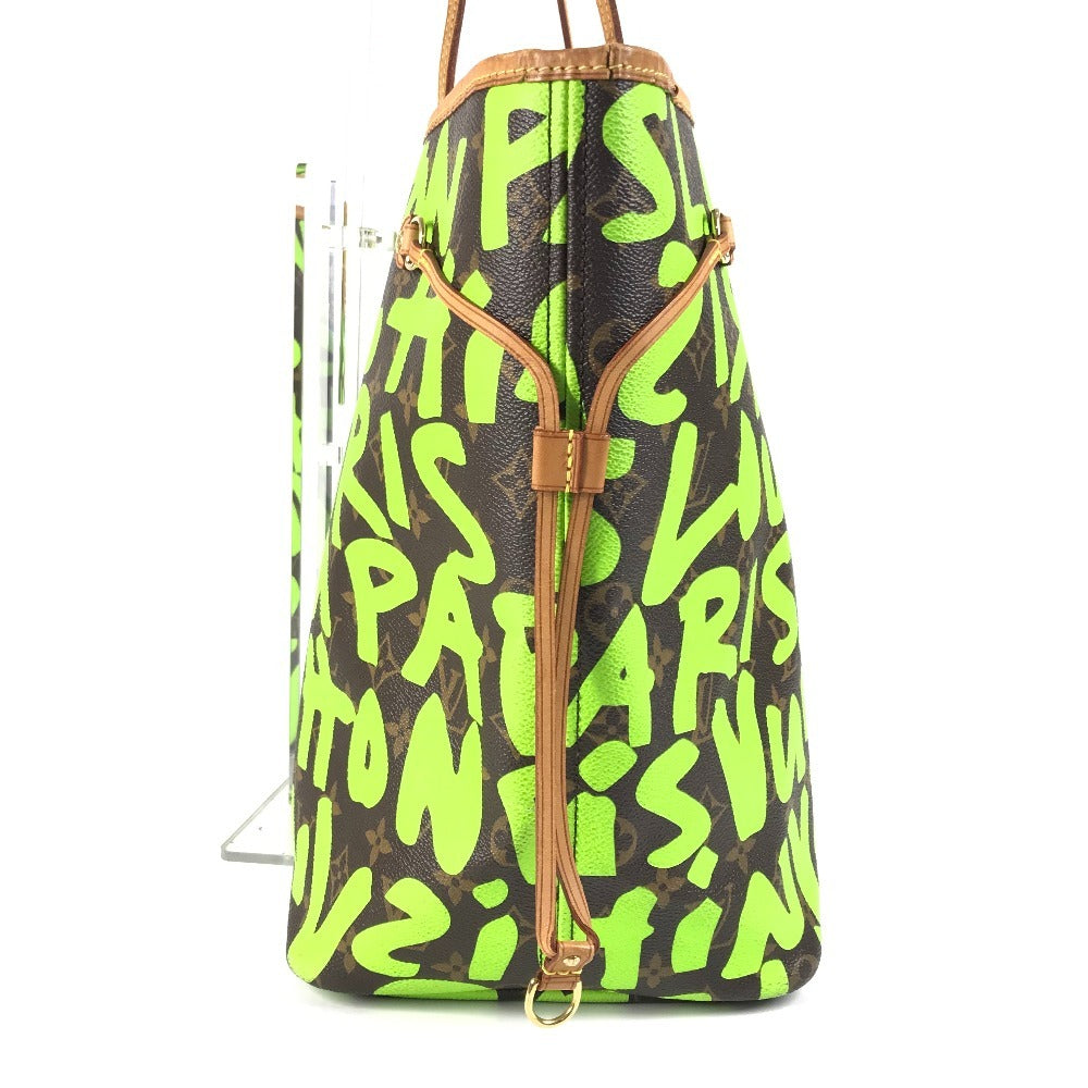 Luxury Women's Tote Bag | LOUIS VUITTON Tote Bag MonogramGraffitiCanvas green Monogram graffiti Neverfull GM Neverfull GM