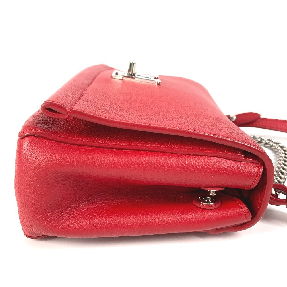 LOUIS VUITTON Handbag Calf leather Red Rock Me 2 BB