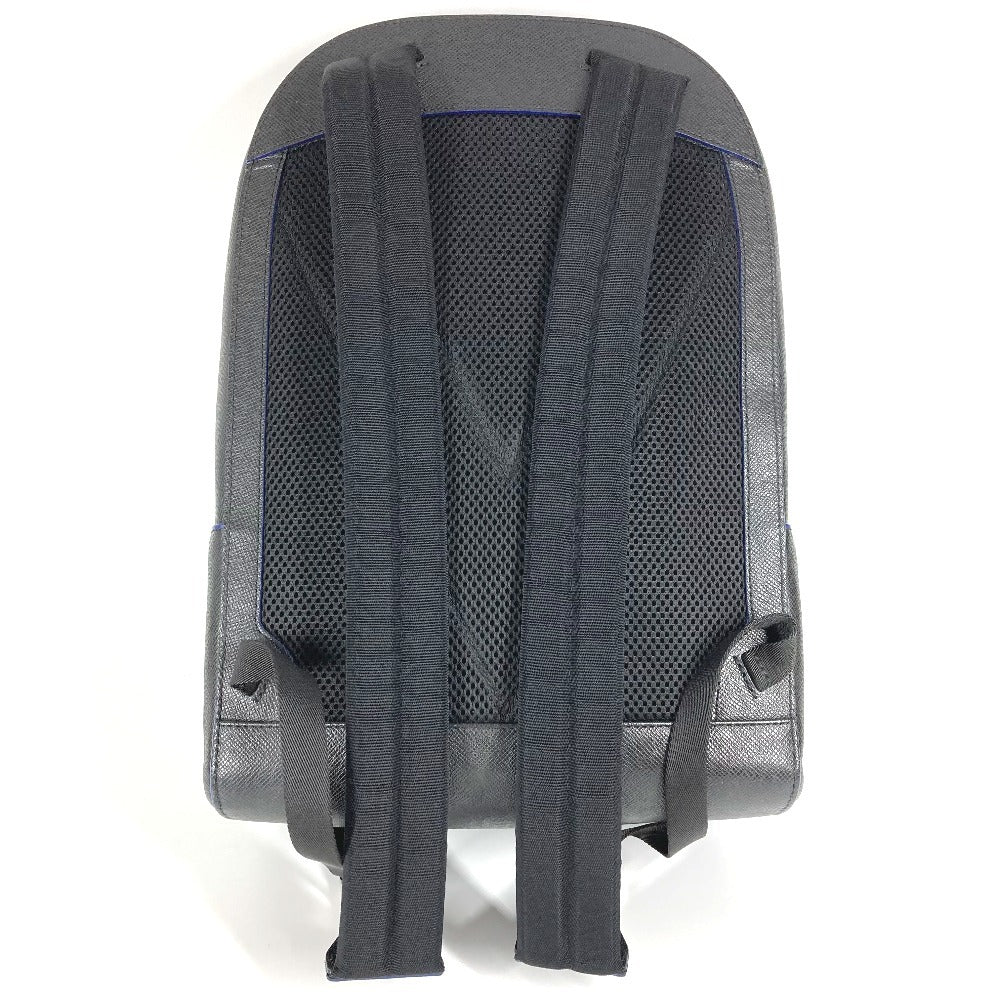 LOUIS VUITTON Backpack Taiga Leather black Taiga Anton