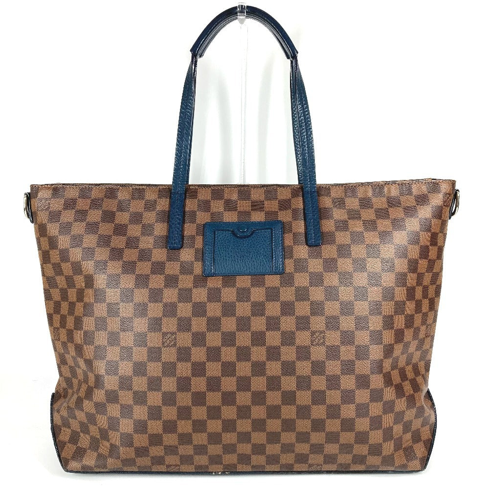 LOUIS VUITTON Shoulder Bag Damier canvas Brown Damier Hippo