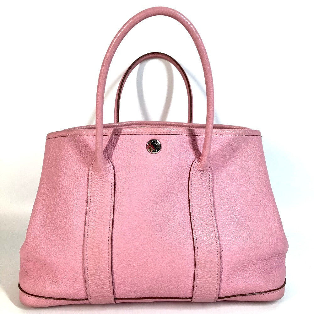 HERMES Tote Bag Negonda pink Garden Party TPM Garden Party TPM