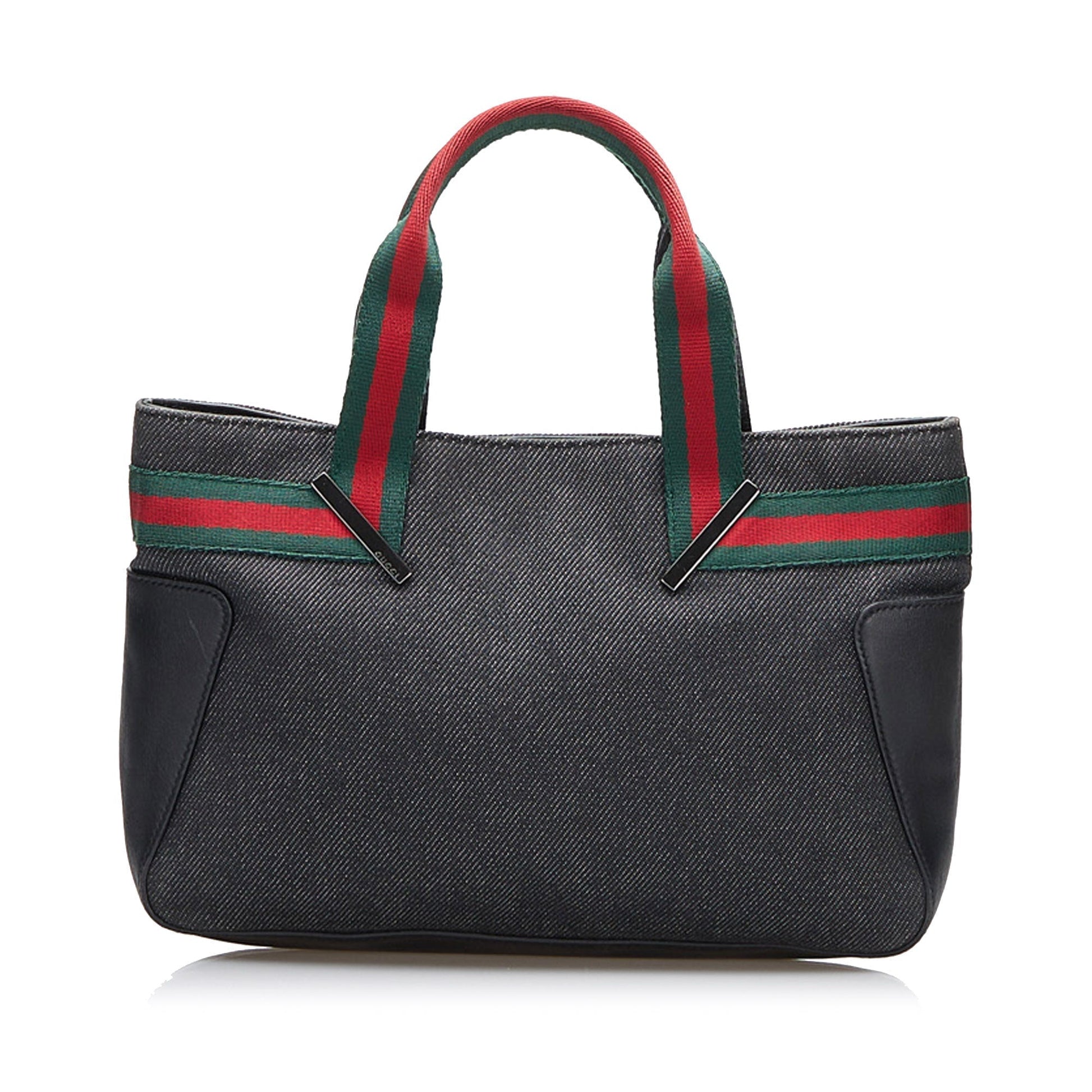 Gucci Leather Top Handle Handbag