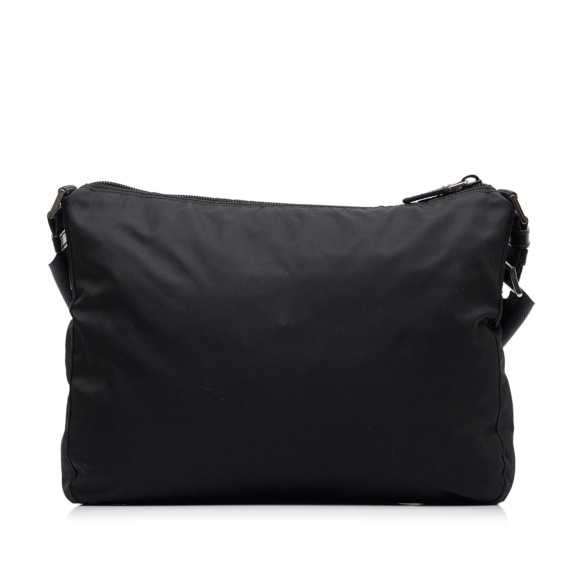 Prada Tessuto Black Nylon Canvas Luxury Handbag
