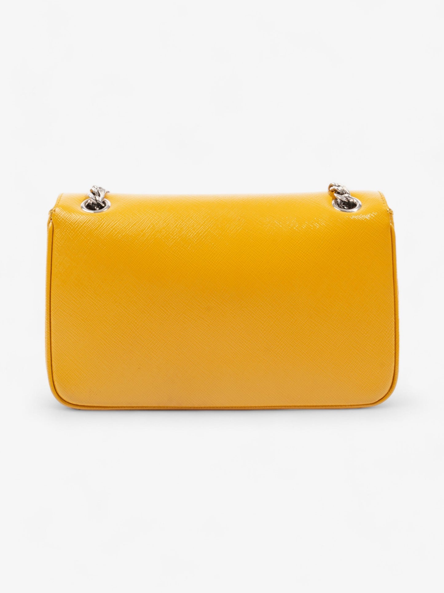 Prada Vernice Mustard Saffiano Leather